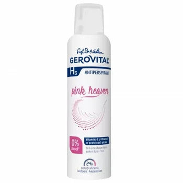 GEROVITAL H3 Deodorant Antiperspirant Pink Heaven 150 ml WALTI