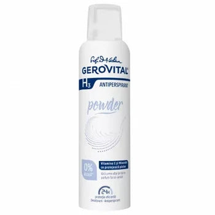 GEROVITAL H3 Deodorant Antiperspirant Powder 150 ml - WALTI WALTI