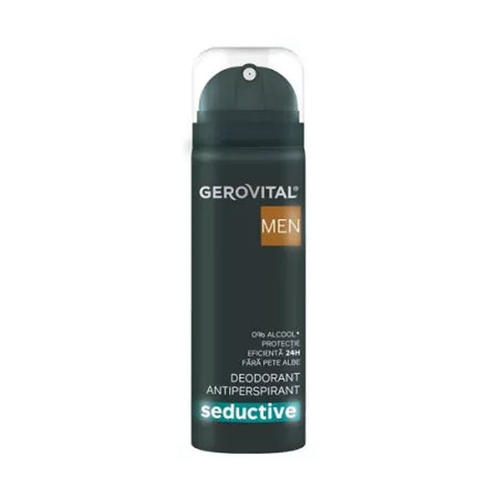 GEROVITAL Men Deodorant Antiperspirant Seductive 150 ml - WALTI WALTI