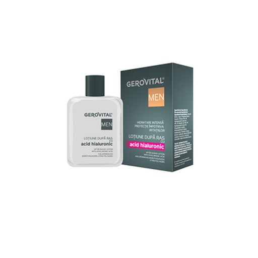 GEROVITAL Men Lotiune dupa Ras cu Acid Hialuronic 100 ml - WALTI WALTI