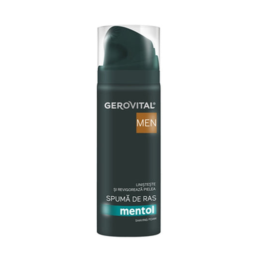 GEROVITAL Men Spuma de Ras Mentol 200 ml - WALTI WALTI