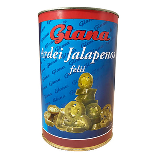 GIANA Ardei Jalapeno Felii 4 Kg - WALTI WALTI