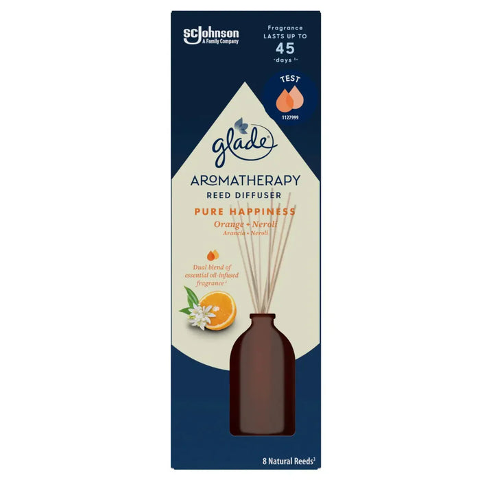 GLADE Reed Diffuser Odorizant Camera Portocala si Neroli 80 ml - WALTI WALTI