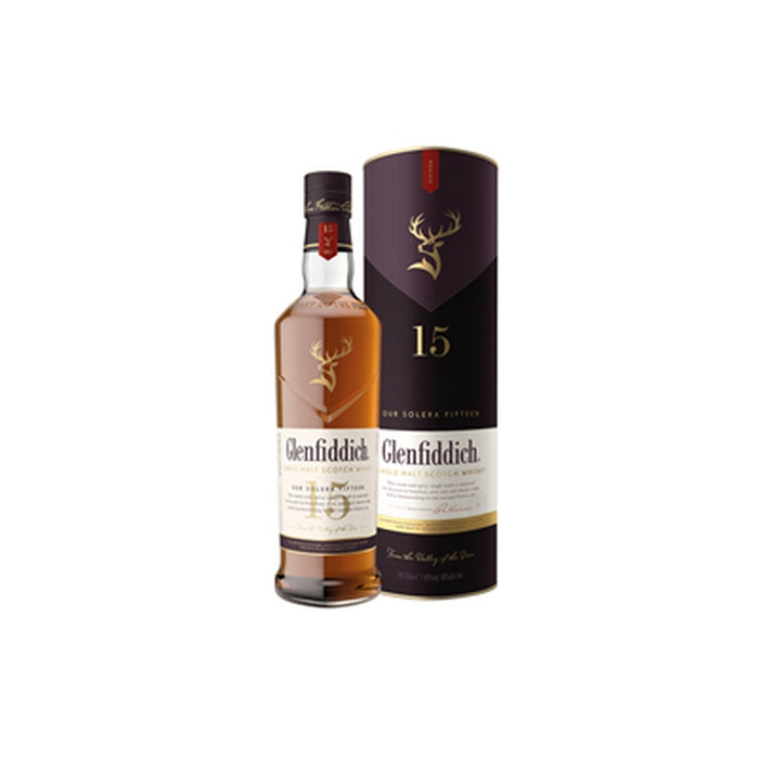 GLENFIDDICH 15YO Whisky 40% SGR 0,7 L - WALTI WALTI