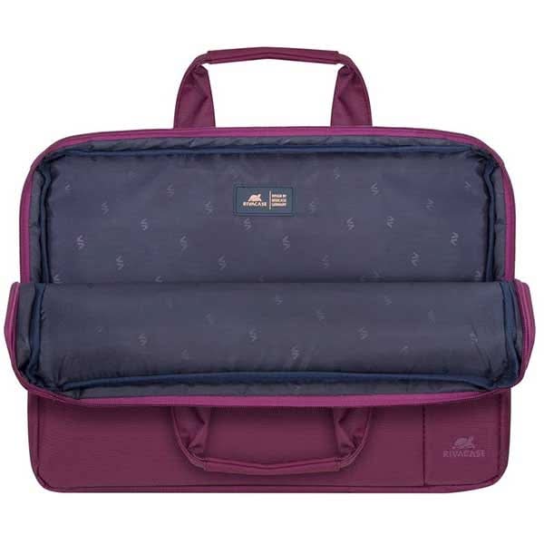 Geanta laptop RIVACASE 8231, 15.6", Poliester, mov WALTI