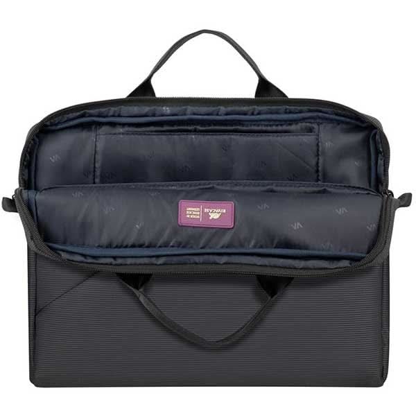 Geanta laptop RIVACASE 8720, 13.3", poliester, gri WALTI
