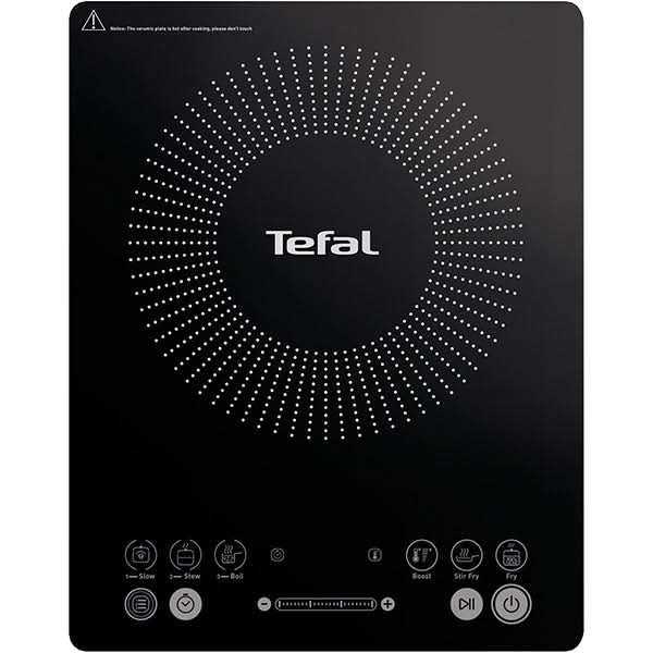 Plita cu inductie TEFAL EveryDay Slim IH210801, 1 arzator, 2100W, negru - WALTI WALTI
