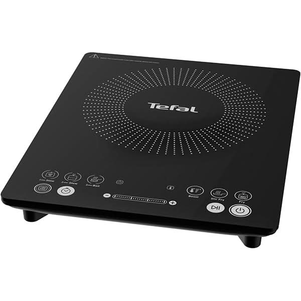 Plita cu inductie TEFAL EveryDay Slim IH210801, 1 arzator, 2100W, negru - WALTI WALTI