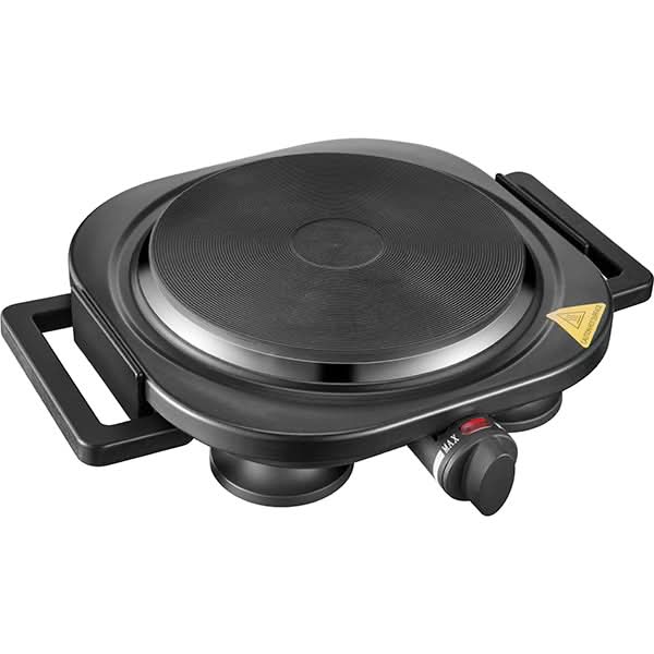 Plita electrica MYRIA MY1821BK, 1 arzator, 1500W, negru WALTI