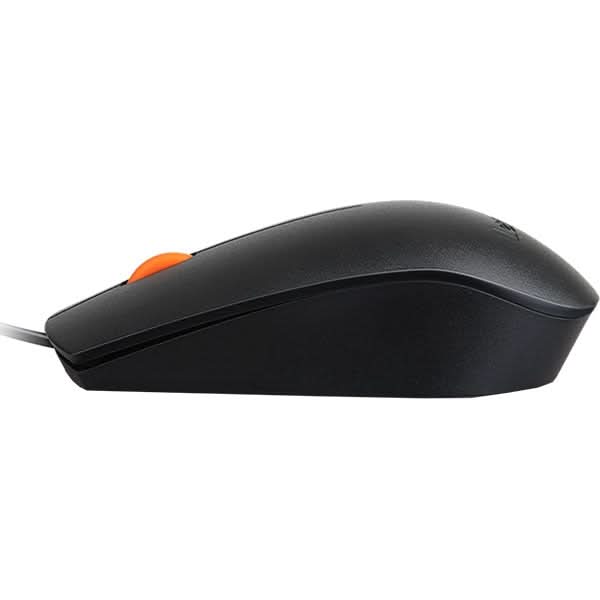 Mouse cu fir LENOVO 300, 1600 dpi, negru WALTI