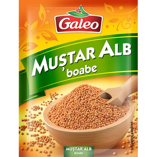 Galeo Mustar Alb Boabe 25 g - WALTI WALTI