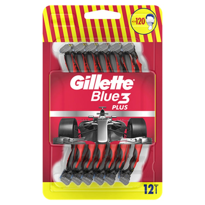 Gillette Blue Nitro 3 Aparate de Ras 12 bucati WALTI