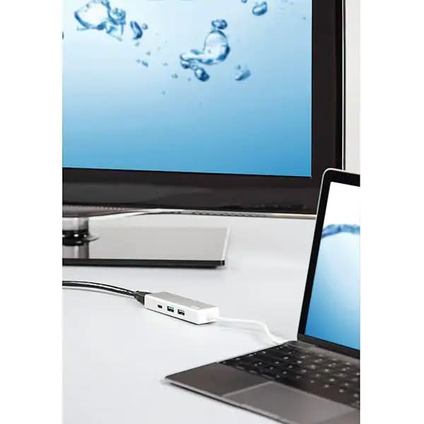 Hub USB Type-C HAMA 200107, USB-A, HDMI, gri WALTI