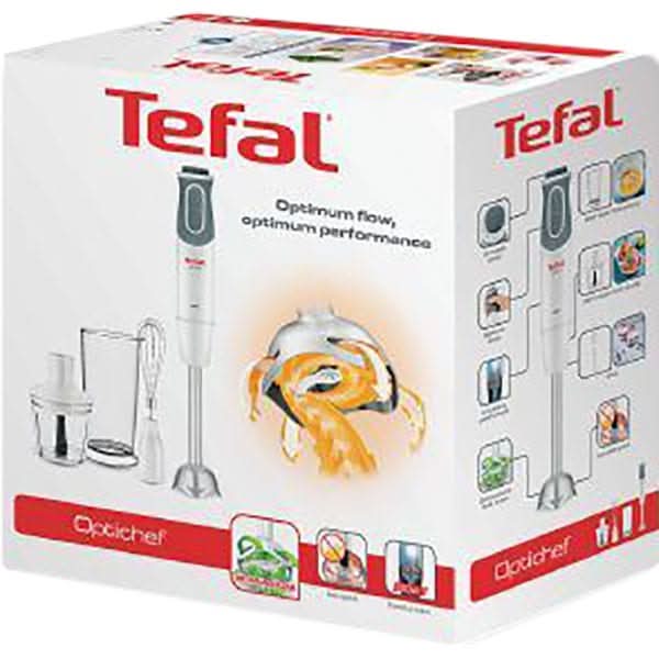 Mixer vertical TEFAL Optichef 3 in 1 HB643138, 0.8l, 800W, 20 trepte viteza, alb WALTI