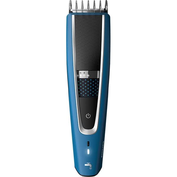 Aparat de tuns PHILIPS Series 5000 HC5612/15, acumulator, 0.5 - 28 mm, 75 min autonomie, negru-bleu WALTI