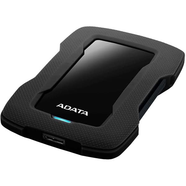 Hard Disk extern ADATA Durable HD330, 2TB, USB 3.2 Gen1, negru WALTI