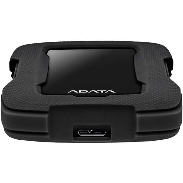 Hard Disk extern ADATA Durable HD330, 2TB, USB 3.2 Gen1, negru WALTI
