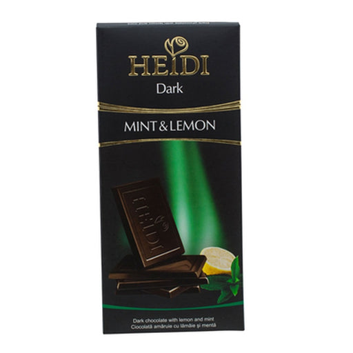 HEIDI Ciocolata Dark Mint & Lemon 80 g - WALTI WALTI