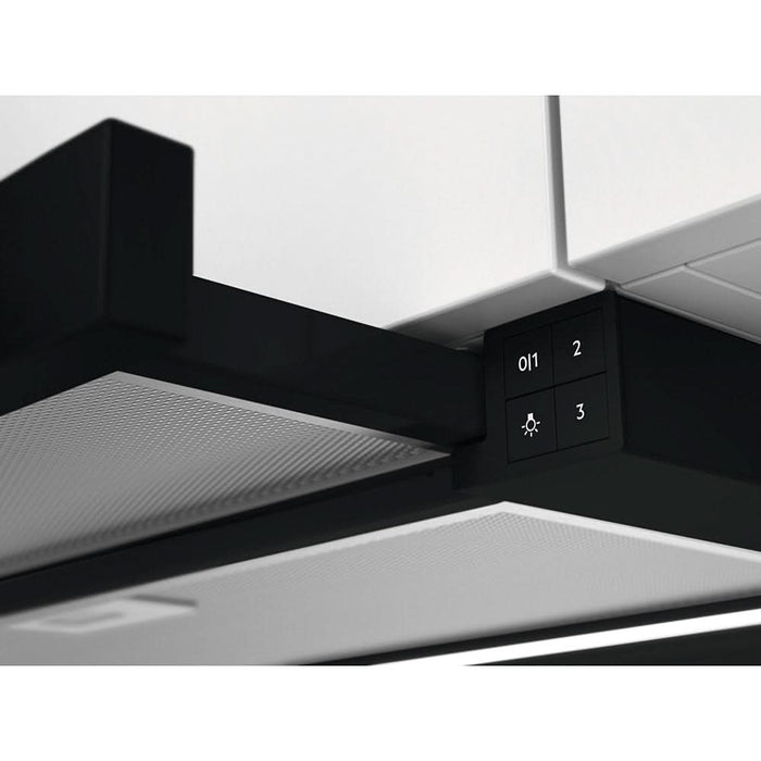 Hota incorporabila telescopica ELECTROLUX LFP616K, 1 motor, 600 m3/h, L 60 cm, negru - WALTI WALTI