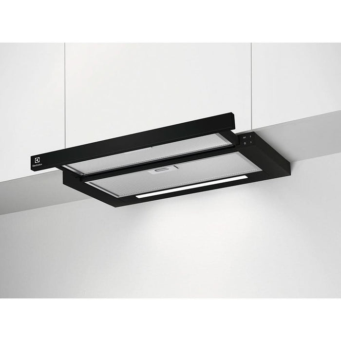 Hota incorporabila telescopica ELECTROLUX LFP616K, 1 motor, 600 m3/h, L 60 cm, negru - WALTI WALTI