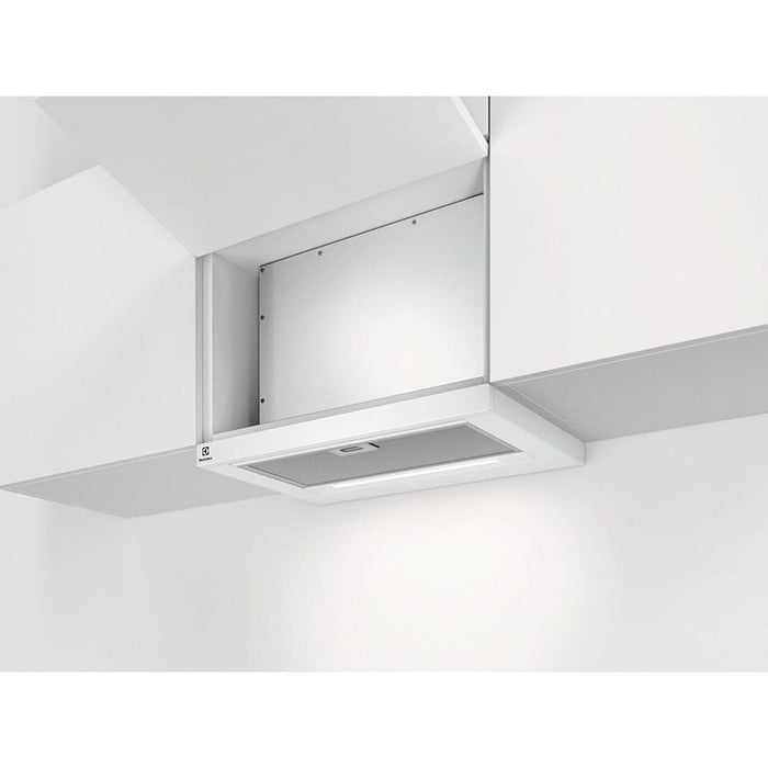 Hota incorporabila telescopica ELECTROLUX LFP616W, 1 motor, 600 m3/h, L 60 cm, alb WALTI