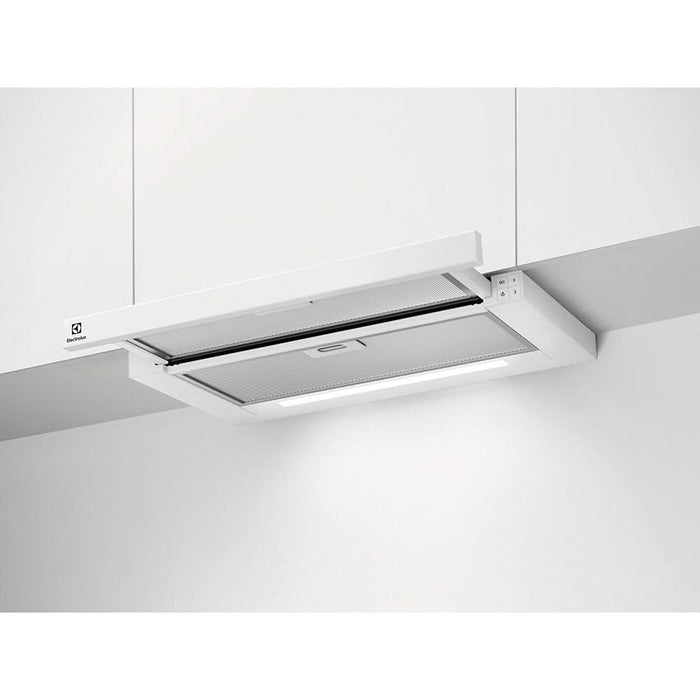 Hota incorporabila telescopica ELECTROLUX LFP616W, 1 motor, 600 m3/h, L 60 cm, alb WALTI
