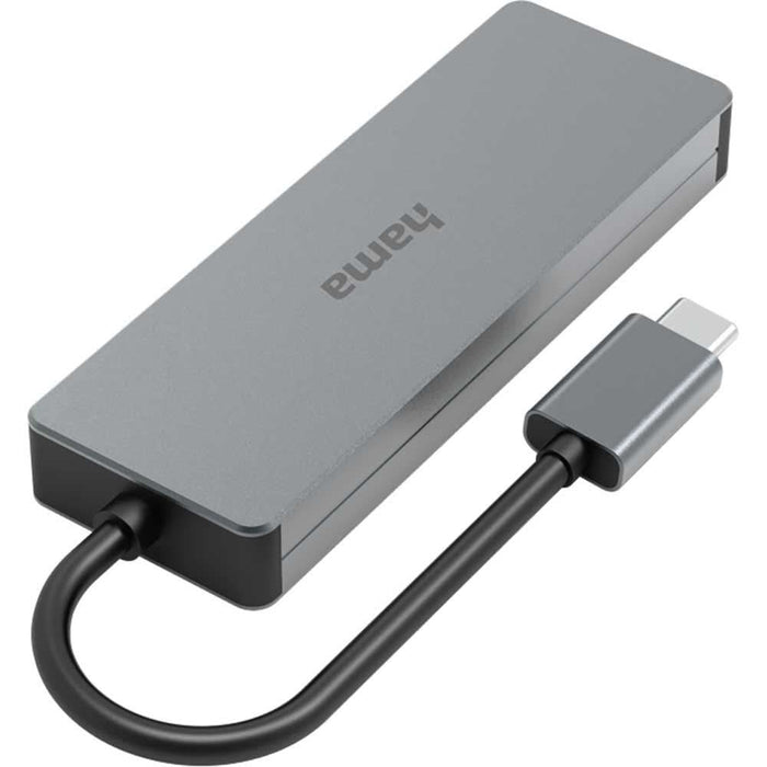 Hub USB HAMA 200105, USB-C, USB-A, antracit WALTI