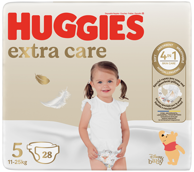 HUGGIES 28 Scutece Extra Care Nr 5 11-25 Kg - WALTI WALTI