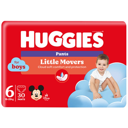 HUGGIES 30 Scutece Chilotel Marimea 6 Baieti 15-25 Kg - WALTI WALTI