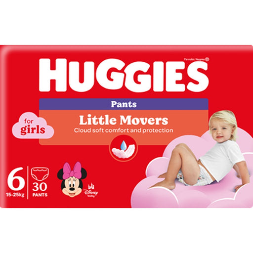 HUGGIES 30 Scutece Chilotel Marimea 6 Fetite 15-25 Kg - WALTI WALTI