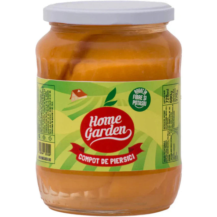 Home Garden Compot de Piersici 720 ml - WALTI WALTI