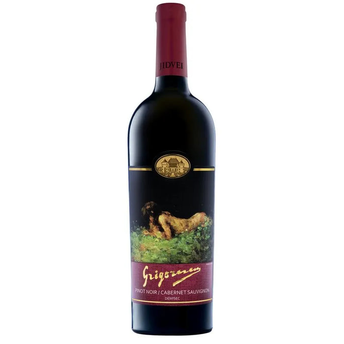 JIDVEI GRIGORESCU Pinot Noir & Cabernet Sauvignon Demisec SGR 0,75L - WALTI WALTI