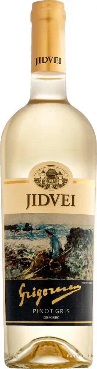 JIDVEI GRIGORESCU Vin Pinot Gris Demisec SGR 0,75 L - WALTI WALTI