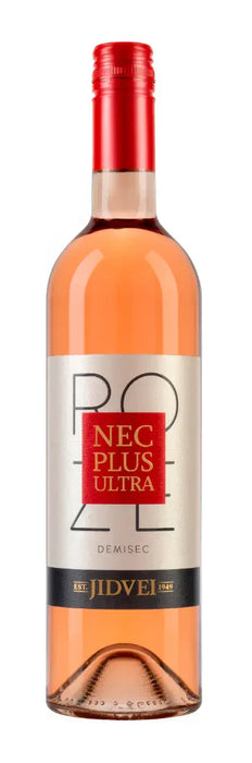 JIDVEI NEC PLUS ULTRA Vin Rose Demisec SGR 0,75 L - WALTI WALTI