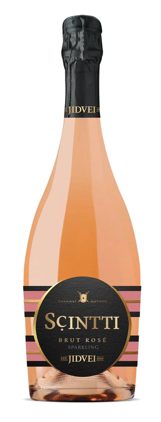 JIDVEI SCINTTI Vin Spumant Rose Brut SGR 0,750 L - WALTI WALTI