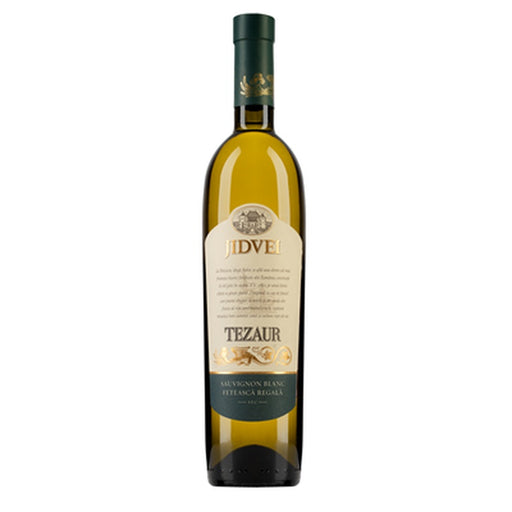 JIDVEI TEZAUR Sauvignon Blanc & Feteasca Regala Sec SGR 0,75 L - WALTI WALTI