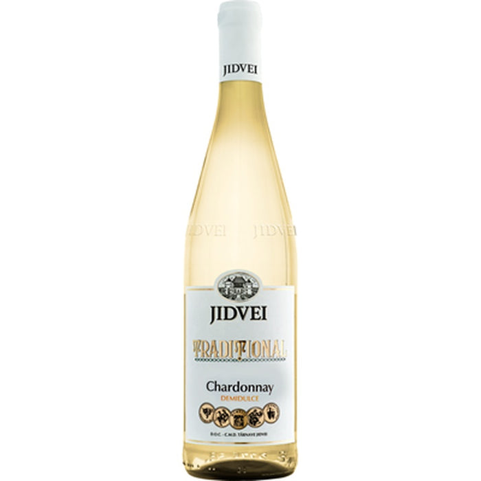 JIDVEI TRADITIONAL Chardonnay Demidulce SGR 0,75 L - WALTI WALTI