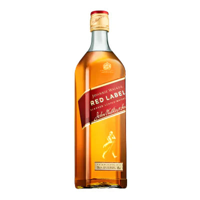 JOHNNIE WALKER RED LABEL Blended Scotch Whisky 40% SGR 0,7 L - WALTI WALTI