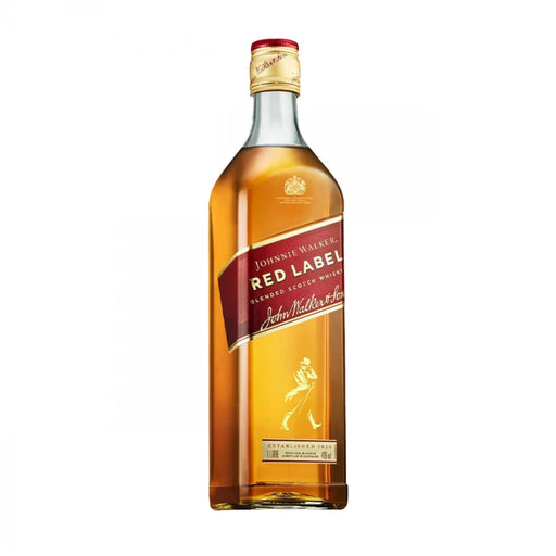 JOHNNIE WALKER RED LABEL Blended Scotch Whisky 40% SGR 1 L - WALTI WALTI