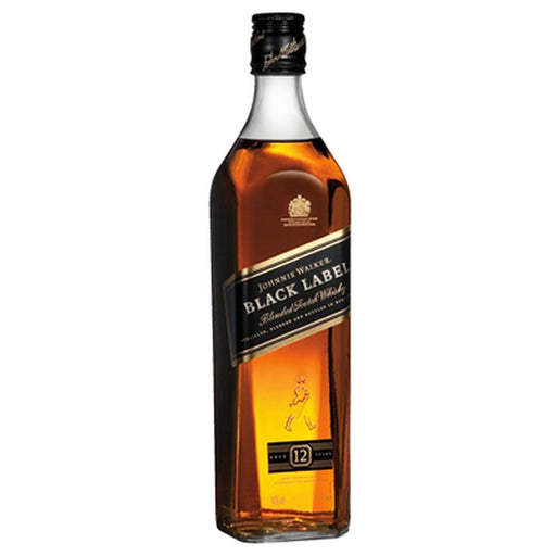 JOHNNIE WALKER BLACK LABEL Blended Scotch Whisky 40% SGR 0,7 L - WALTI WALTI