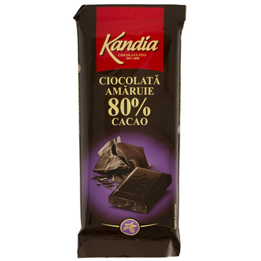 KANDIA Ciocolata Amaruie 80% Cacao 80 g - WALTI WALTI