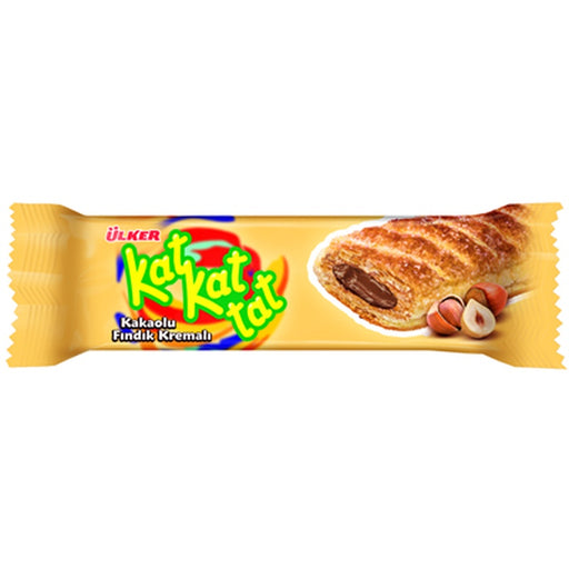 KAT KAT TAT Foietaj cu Crema de Cacao si Alune 28 g - WALTI WALTI
