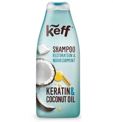 KEFF Sampon Keratina & Cocos 500 ml - WALTI WALTI