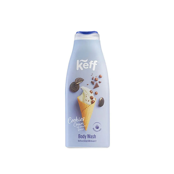 KEFF Gel de Dus cu Parfum Inghetata de Biscuiti cu Crema 500 ml - WALTI WALTI