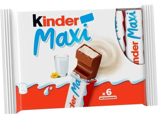 KINDER MAXI Chocolate 6 x 126 g - WALTI WALTI