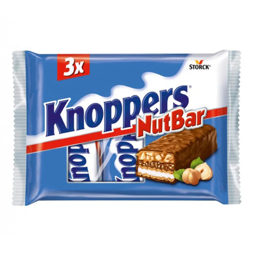 KNOPPERS Baton cu Napolitane si Crema de Lapte si Alune de Padure 40 g - WALTI WALTI