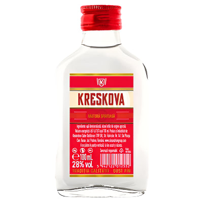 KRESKOVA Bautura Spirtoasa 28% SGR  0,1 L - WALTI WALTI
