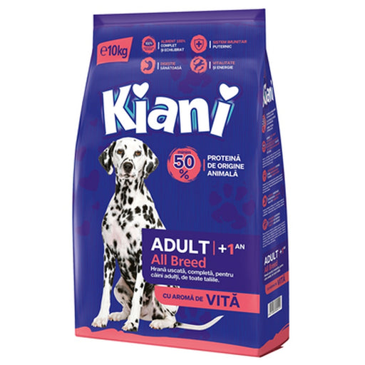 Kiani Hrana Uscata cu Aroma de Vita Talie M/L 10 Kg - WALTI WALTI