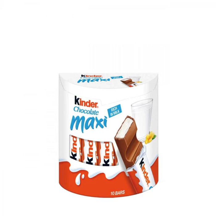 Kinder Maxi Chocolate 10 x 21 g - WALTI WALTI