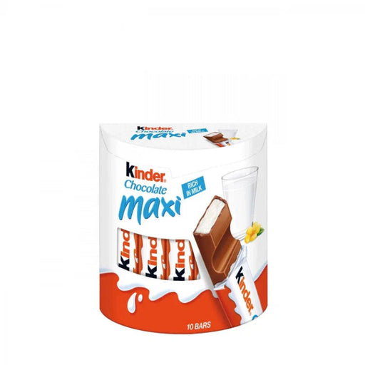 Kinder Maxi Chocolate 10 x 21 g - WALTI WALTI